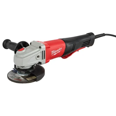 11 Amp 4-1/2” / 5” Braking Small Angle Grinder Paddle No-lock