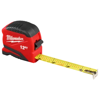 Milwaukee Tool 12FT Compact Tape Measure COMPACT-TAPE-MEASURE