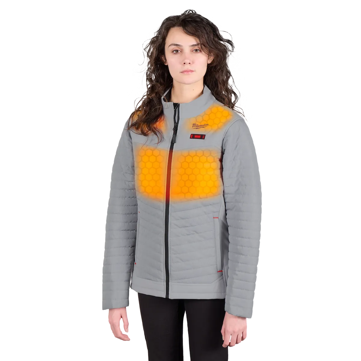 M12™ Women's Gray Heated AXIS™ Jacket Kit (L)