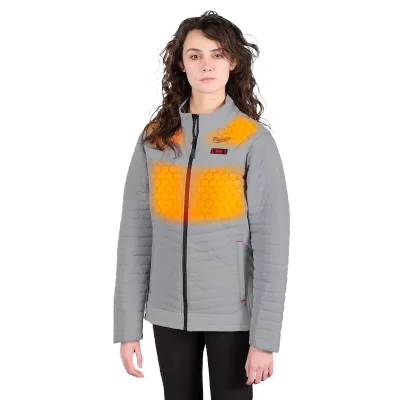 M12™ Women's Gray Heated AXIS™ Jacket Kit (M)
