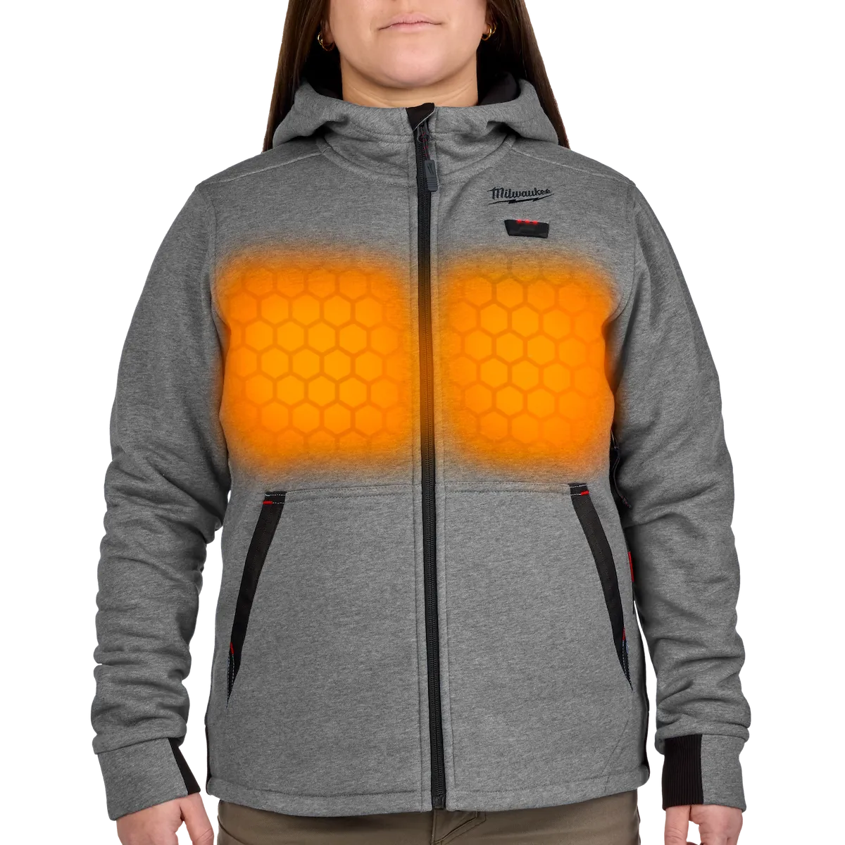 M12™ Women's Heated Hoodie - Gray XL