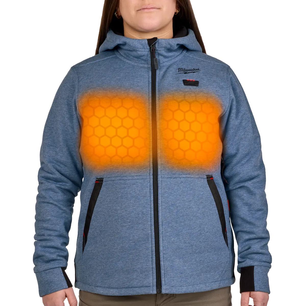 M12™ Women's Heated Hoodie - Blue XS