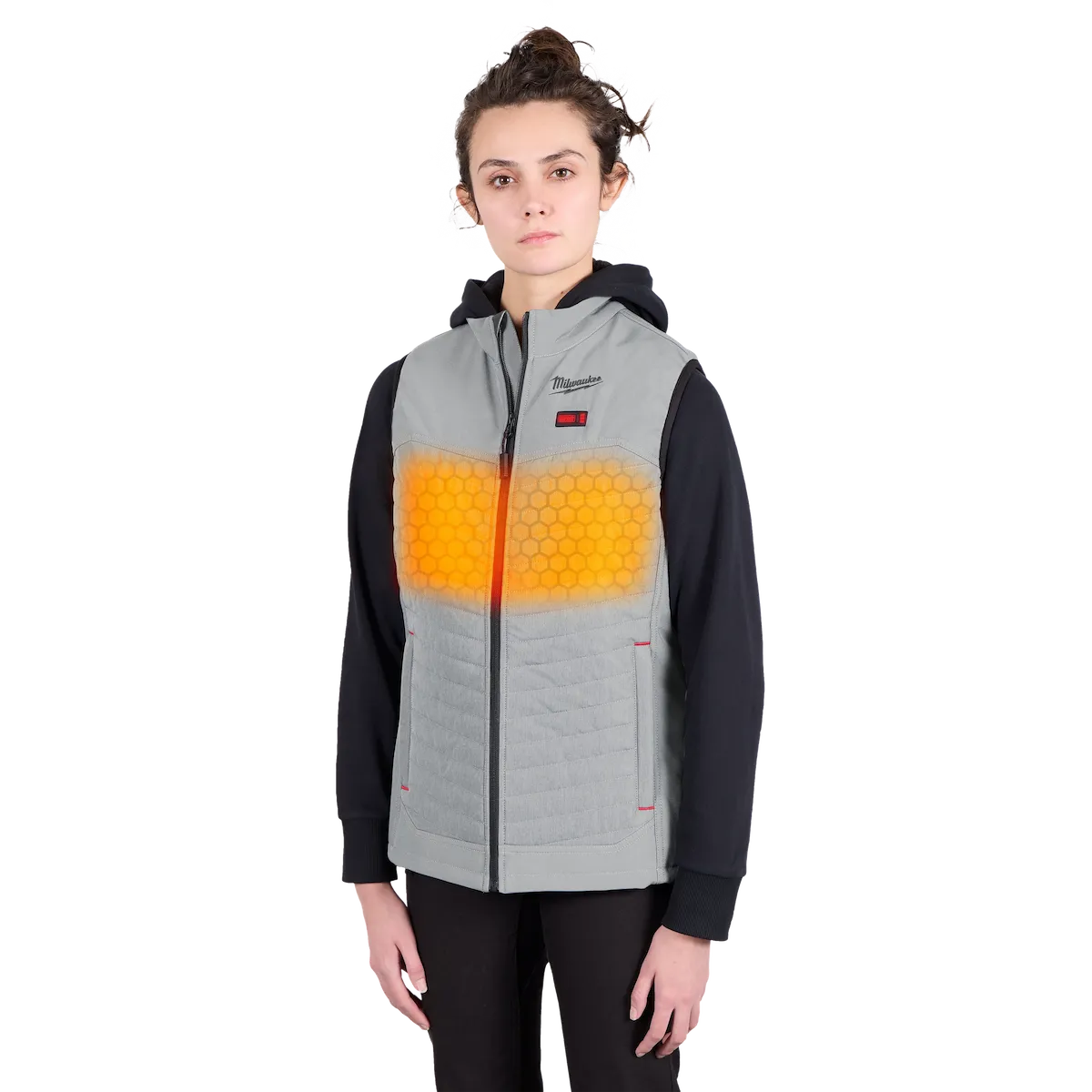 M12™ Women's Gray Heated AXIS™ Vest Kit (XL)