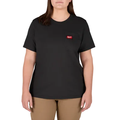 Women's GRIDIRON™ Pocket T-Shirt - Short Sleeve Black M
