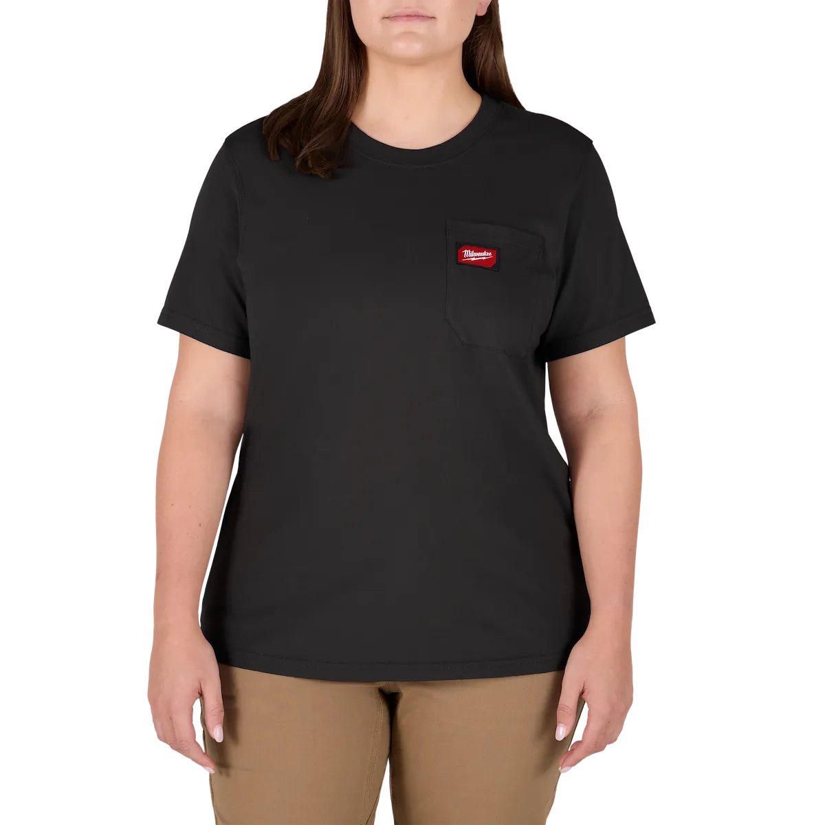 Women's GRIDIRON™ Pocket T-Shirt - Short Sleeve Black XS