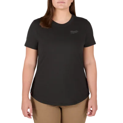 Women's FREEFLEX™ Hybrid Tee - Short Sleeve Black L