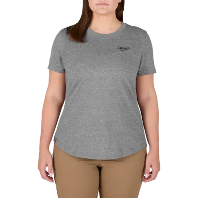 Women's FREEFLEX™ Hybrid Tee - Short Sleeve Gray XS