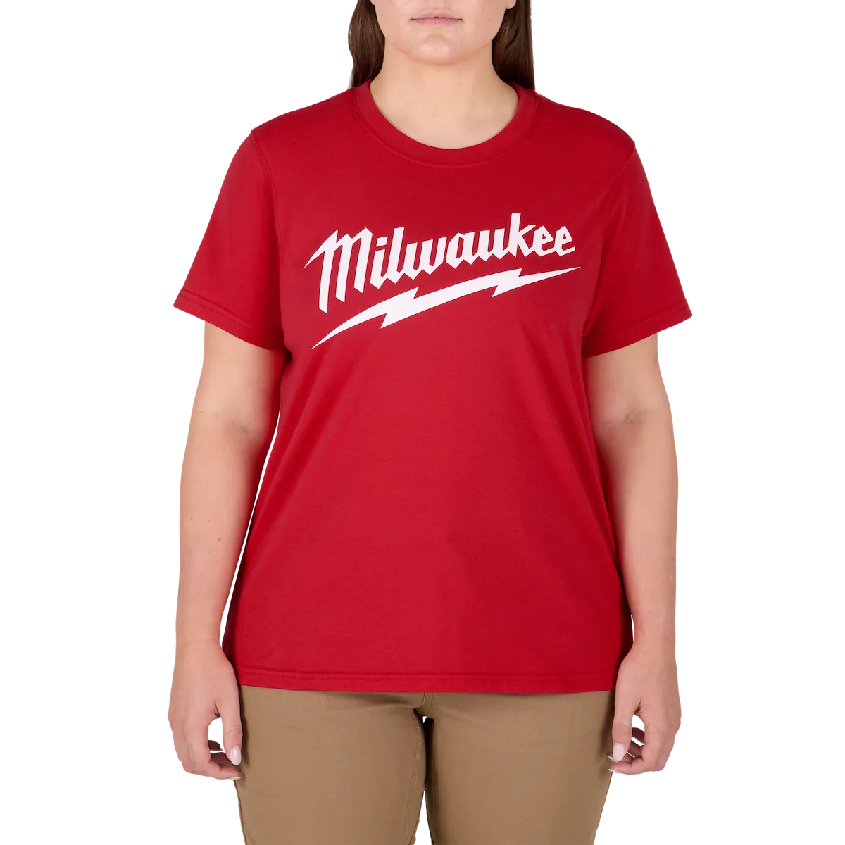 Women's GRIDIRON™ Logo Tee - Short Sleeve Red XL