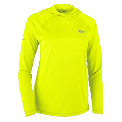 Women's WORKSKIN™ Hooded Sun Shirt - Yellow 2X