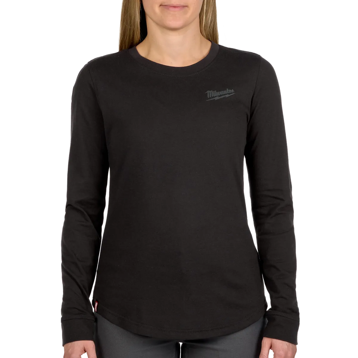 Women's FREEFLEX™ Hybrid Tee - Long Sleeve Black L