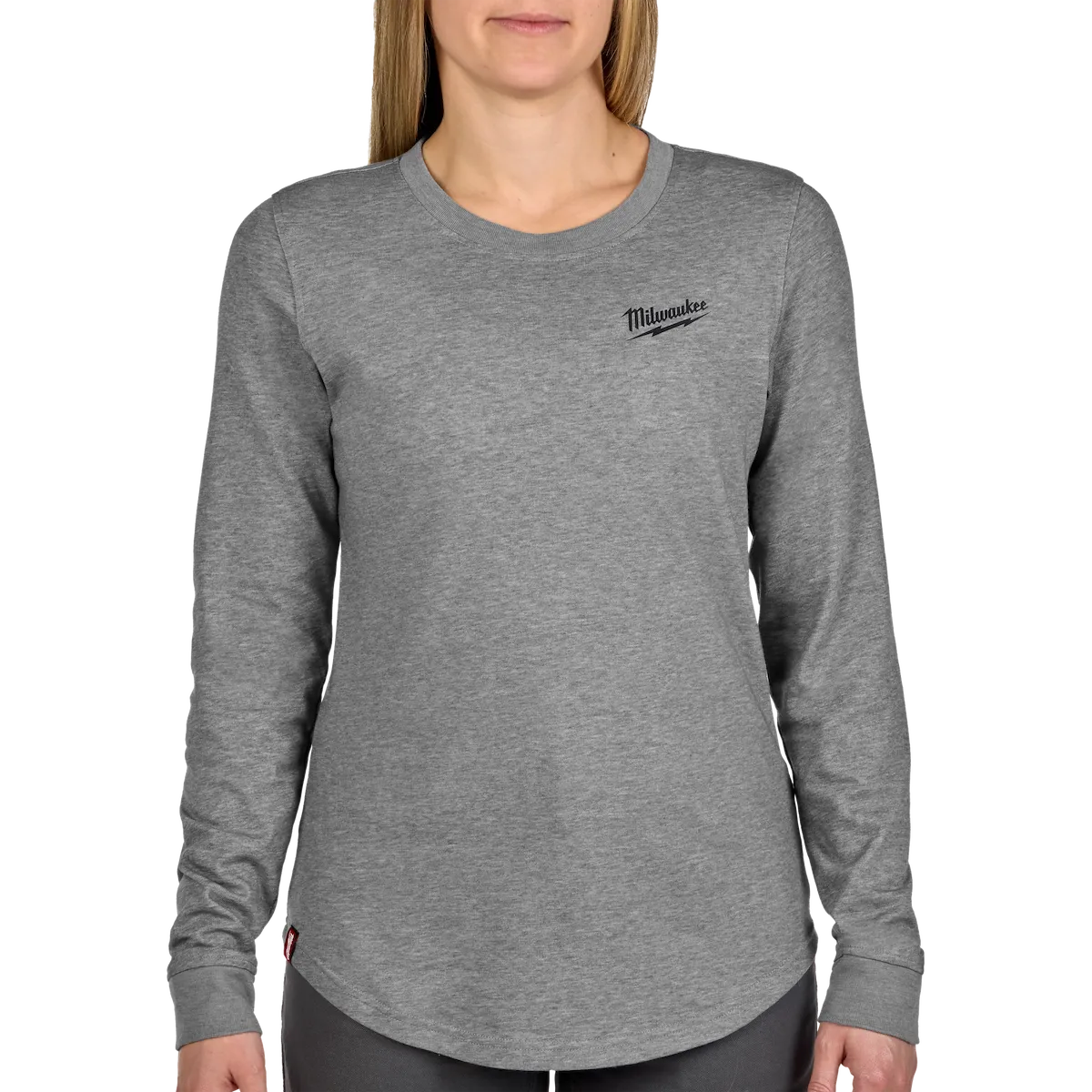 Women's FREEFLEX™ Hybrid Tee - Long Sleeve Gray XL