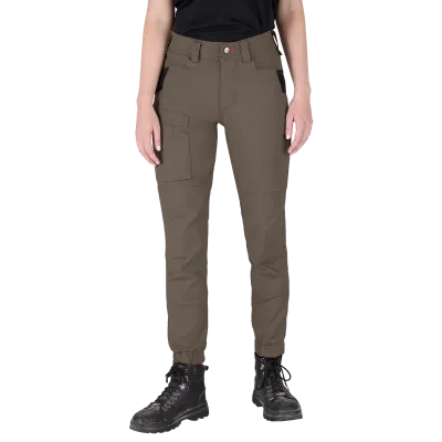 Women's GRIDIRON™ Double Knee Jogger Pants - Brown 6
