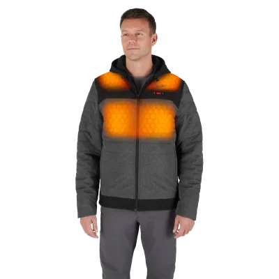 M12™ GrayHeated AXIS™ Jacket Kit (L)