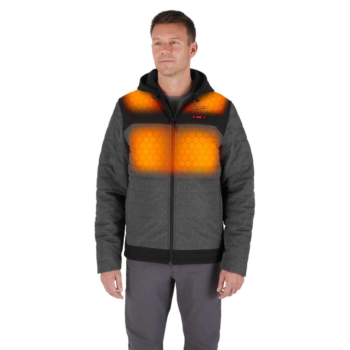 M12™ Gray Heated AXIS™ Jacket Kit (S)