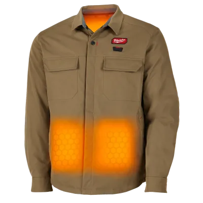 M12™ Shirt Jacket - Khaki 2X
