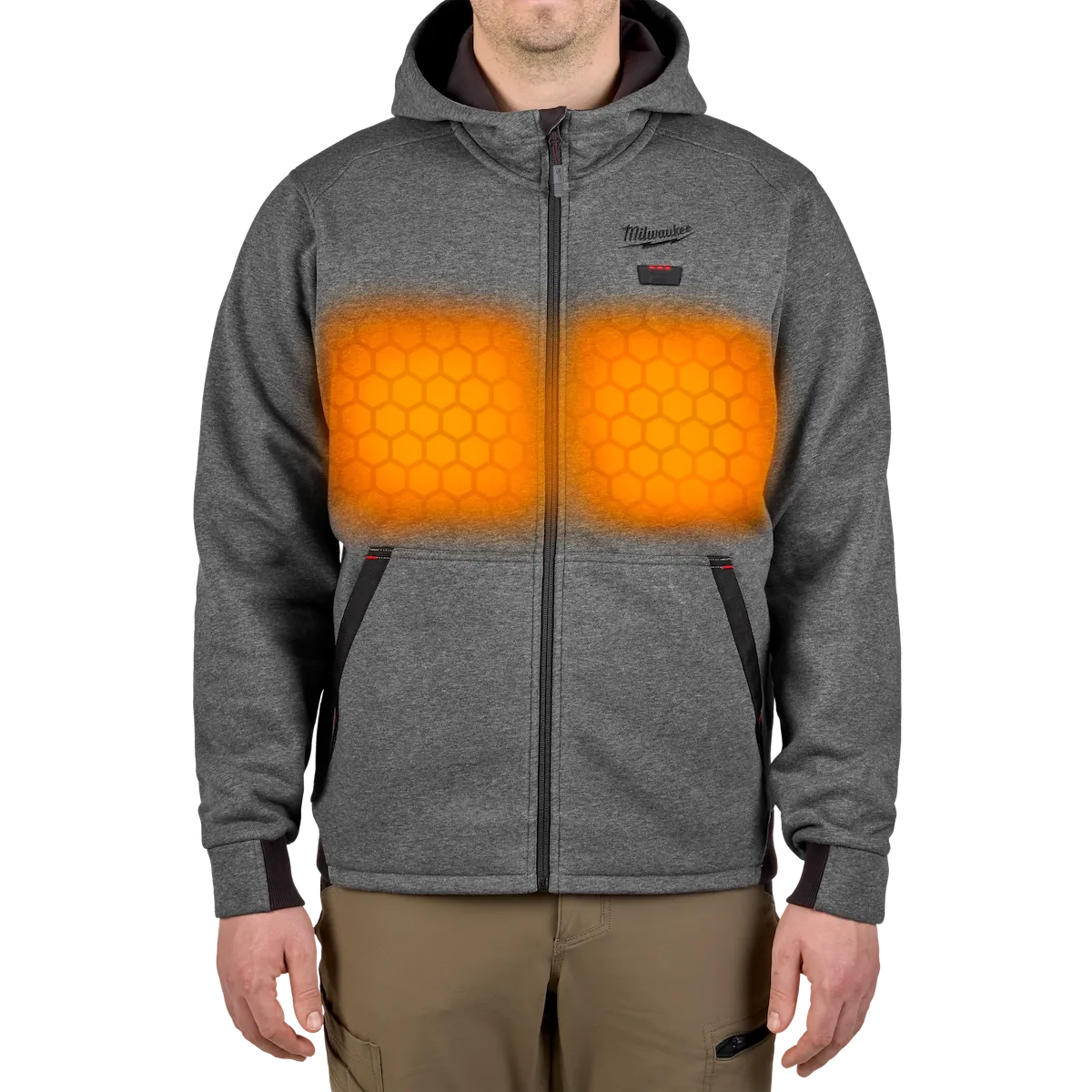Milwaukee Tool M12™ Heated Hoodie - Gray XL M200G-20XL