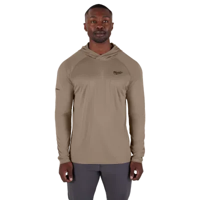 WORKSKIN™ Hooded Sun Shirt - SANDSTONE 2X