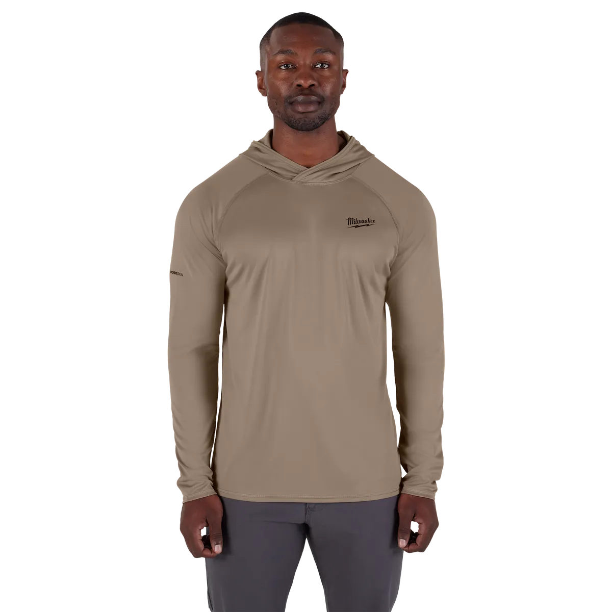 WORKSKIN™ Hooded Sun Shirt - SANDSTONE XL