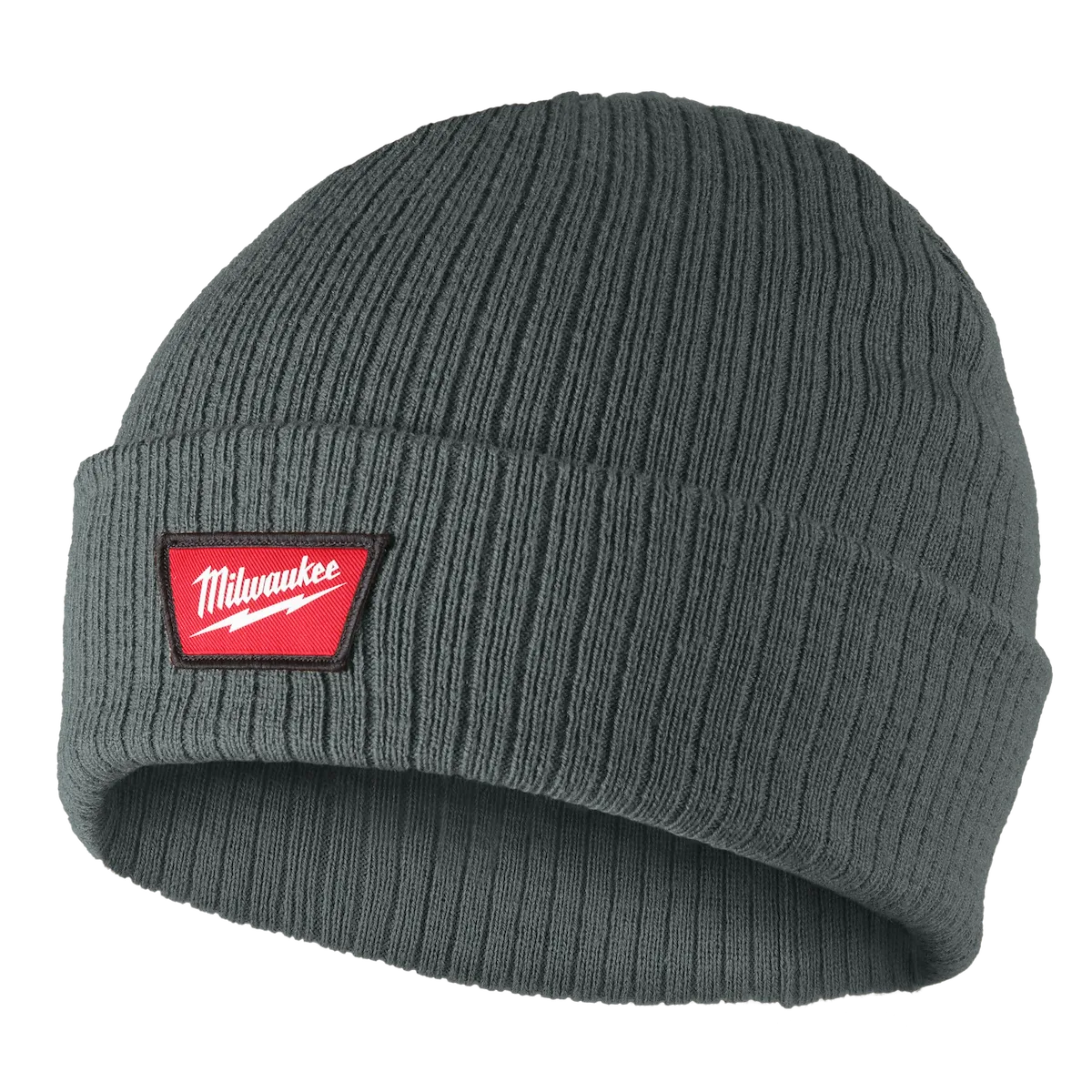 Rib-Knit Cuffed Beanie Green