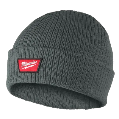 Rib-Knit Cuffed Beanie Green
