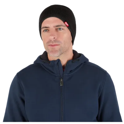 Fleece-Lined Beanie Black
