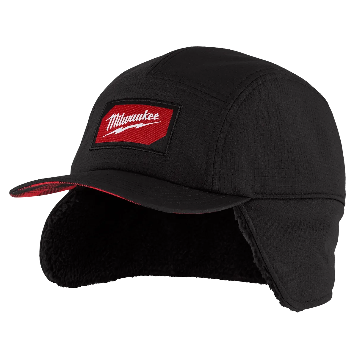 Sherpa-Lined Hat Black L/XL
