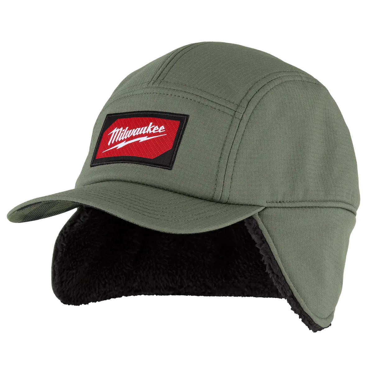 Sherpa-Lined Hat Green S/M