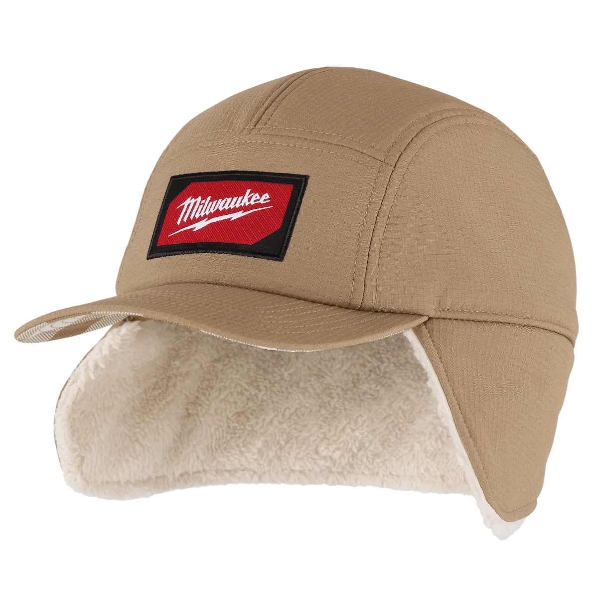 Sherpa-Lined Hat Khaki S/M