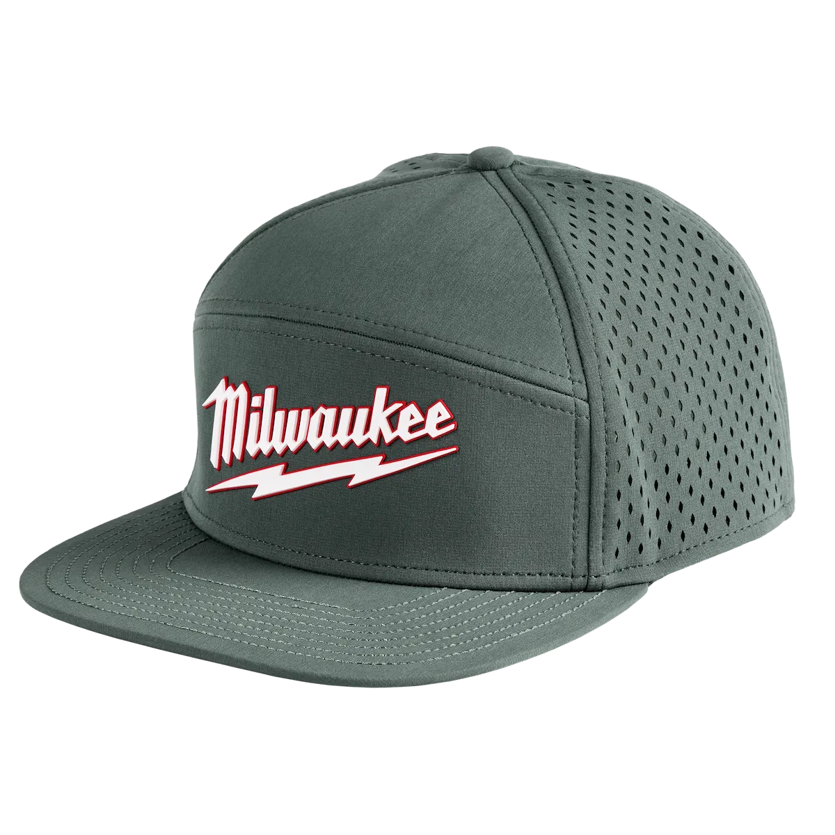 Flat Brim Snapback Green