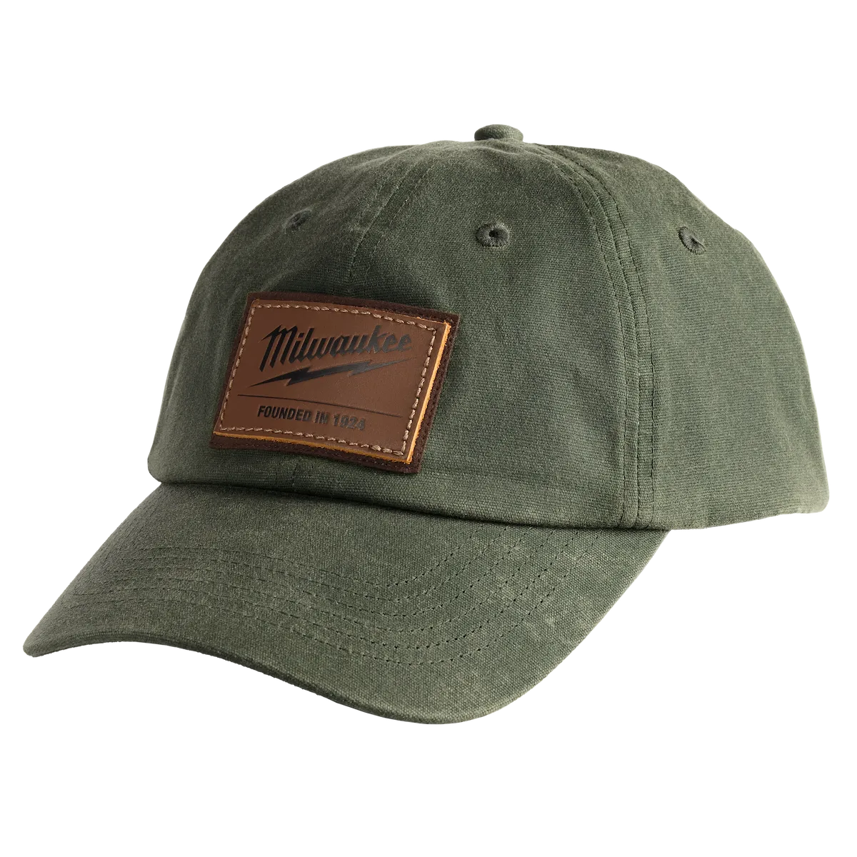 Waxed Canvas Adjustable Hat Green
