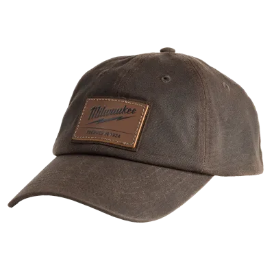 Waxed Canvas Adjustable Hat | Brown