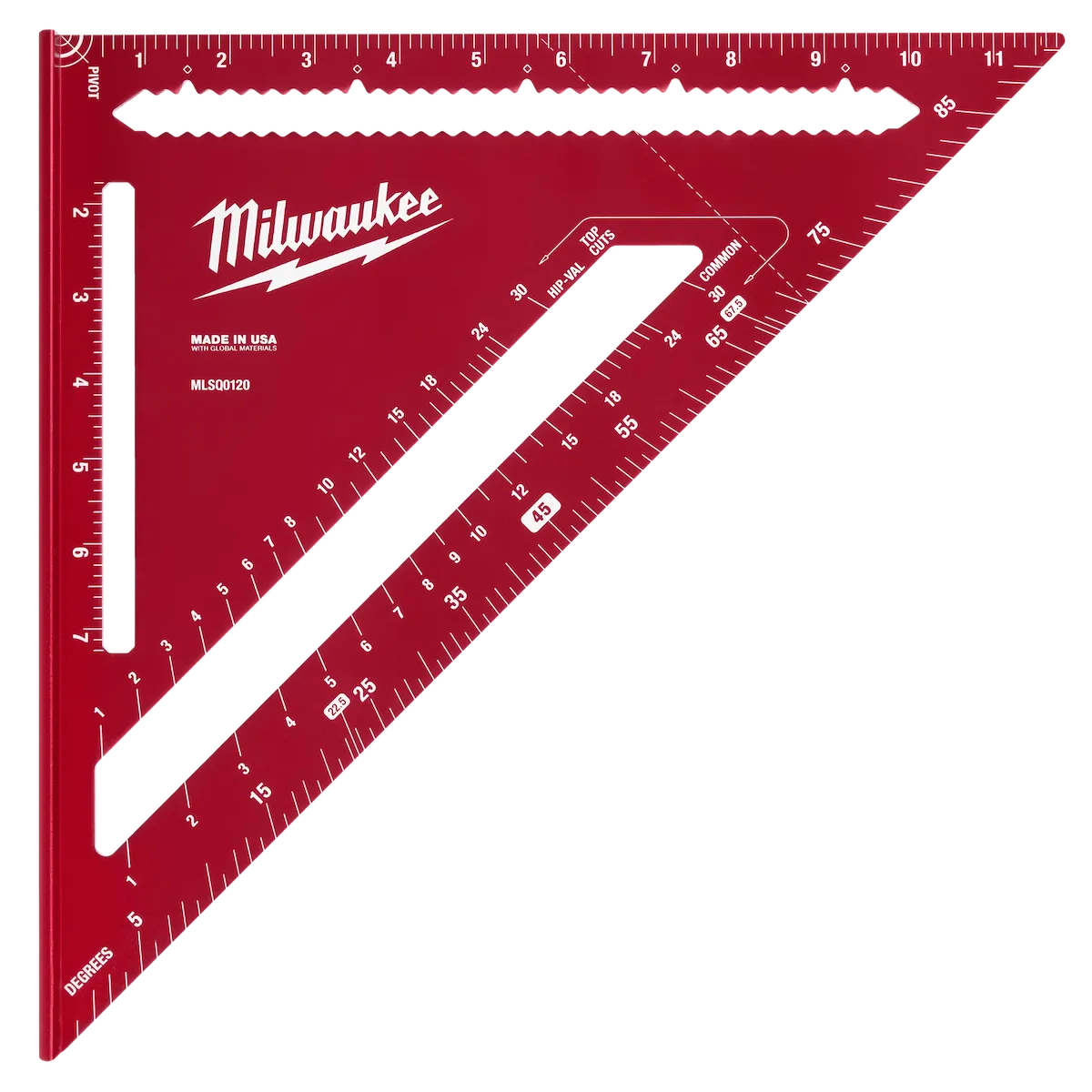 12" Rafter Square