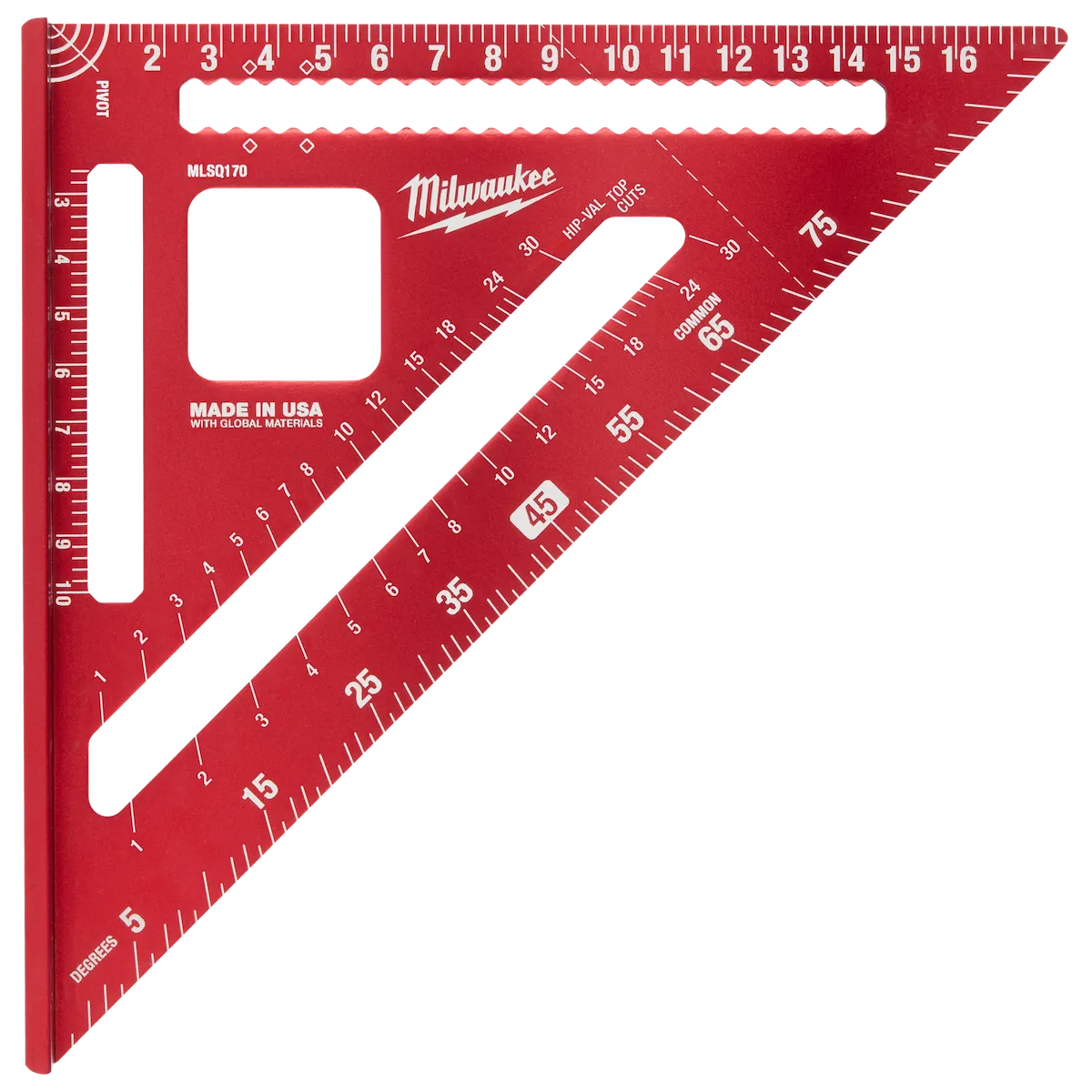 180mm Metric Rafter/Speed Square