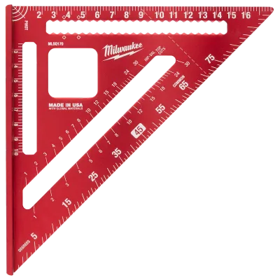 180mm Metric Rafter/Speed Square