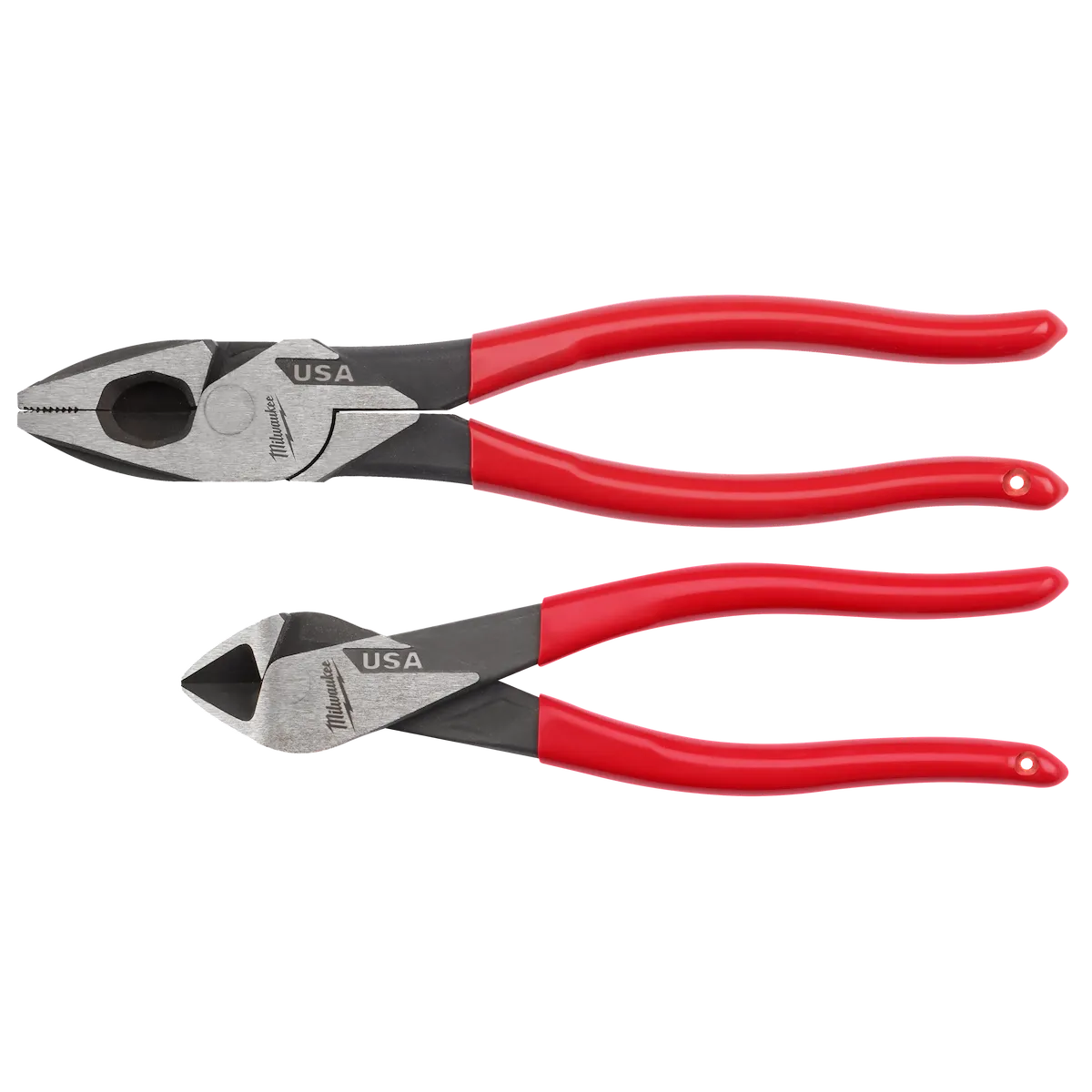 2PC Dipped Grip Cutting Pliers Set (USA)