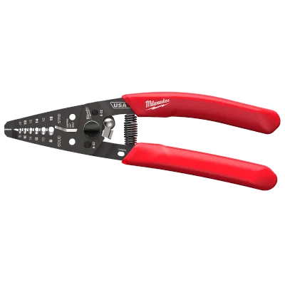 8-20 AWG Dipped Grip Wire Stripper & Cutter (USA)