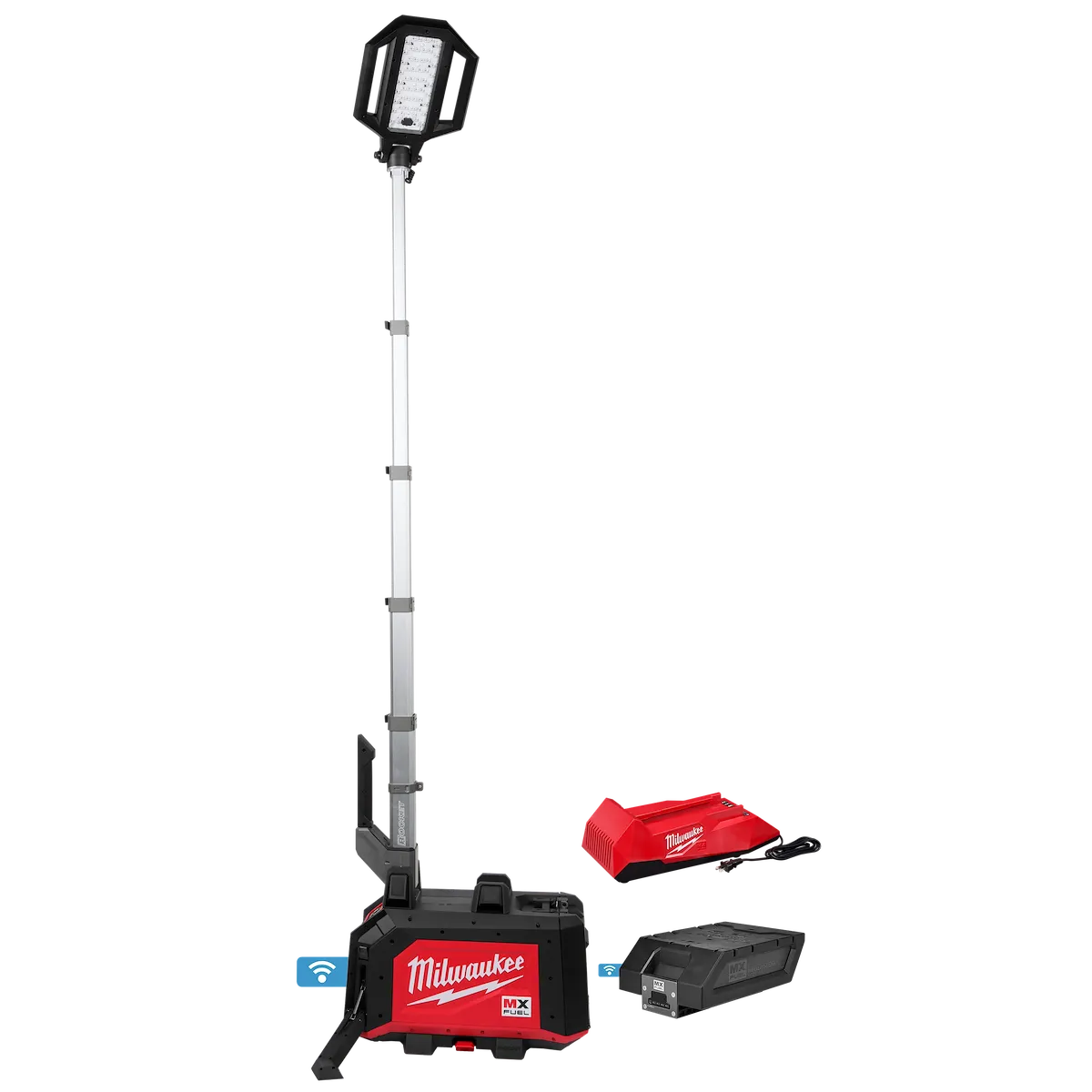 MX FUEL™ ROCKET™ Dual Power Compact Tower Light