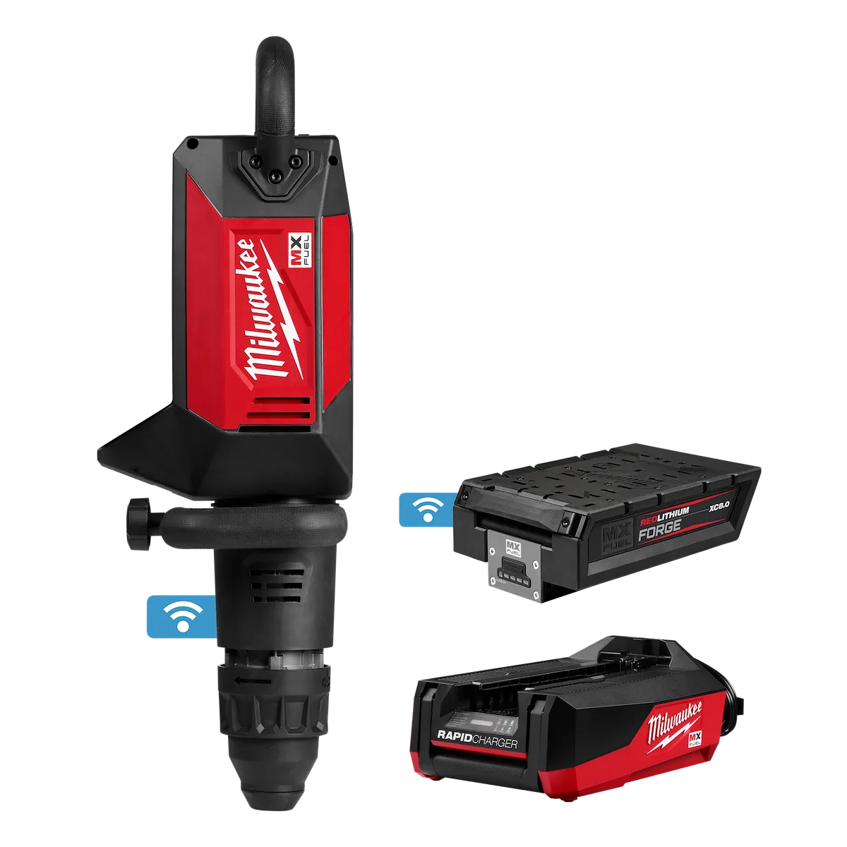MX FUEL 27 lb SDS MAX Demolition Hammer Kit