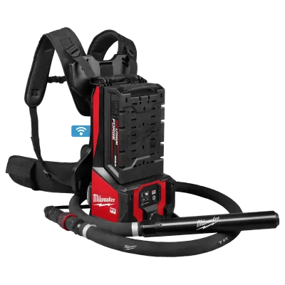 MX FUEL™ Backpack High Cycle Concrete Vibrator Kit w/ 7' Whip / 1.75" Head