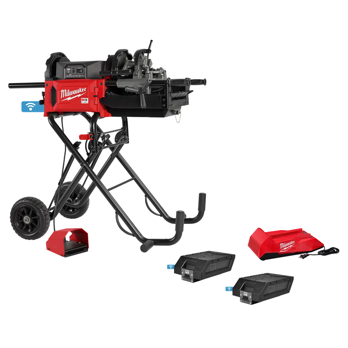 MX FUEL™ Pipe Threading Machine