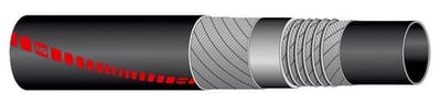 Minsk Oil hose synthetic rubber - 3", 76mm, 100°C, 10bar