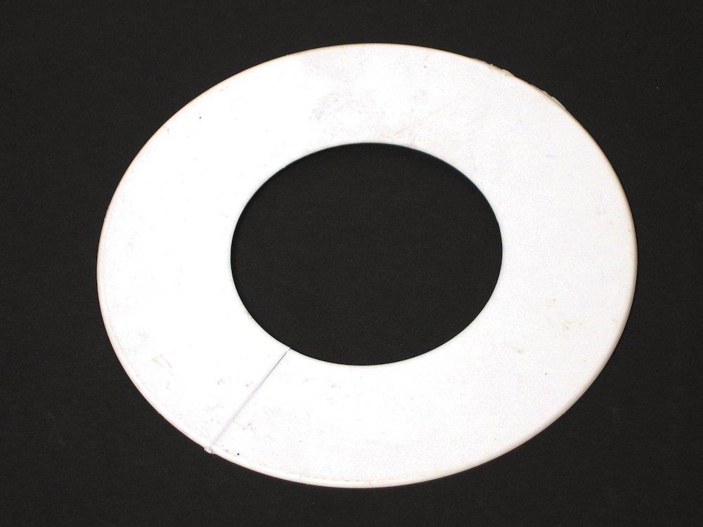 Model F Cover Rosette - 75mm, white