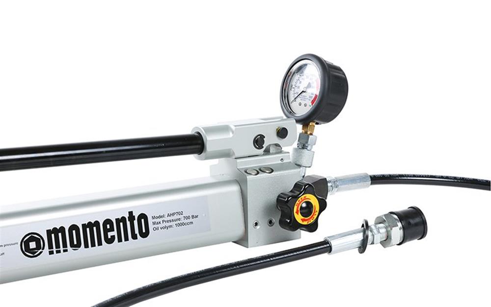 Momento AHP702-SG Hydraulic Pump manual - 1L, 13.8bar, 700bar