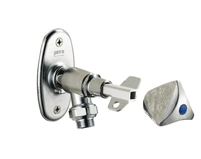 Mora Garden II Post Valve - Yes, 400mm, 550mm, Chrome-plated