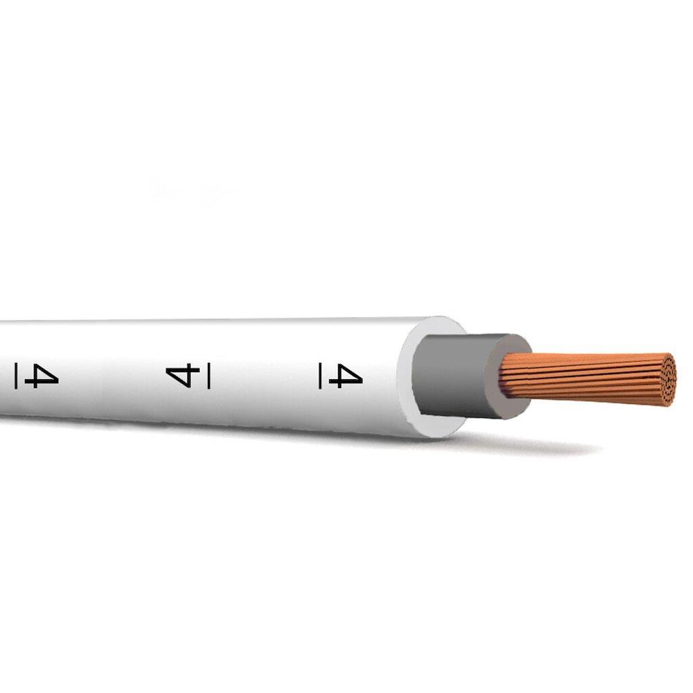 MTO Mounting wire no. 4 - 1X2,5MM2, white, PVC