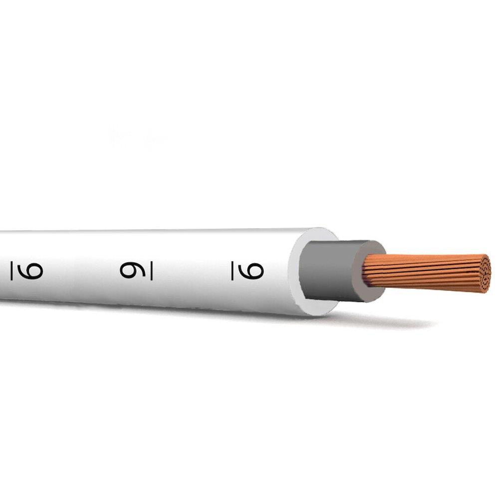 MTO Mounting wire no. 9 - 1X2,5MM2, white, PVC
