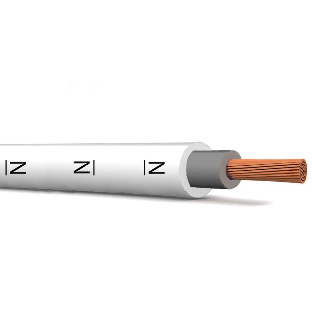 MTO Mounting wire no. N - 1X2,5MM2, white, PVC