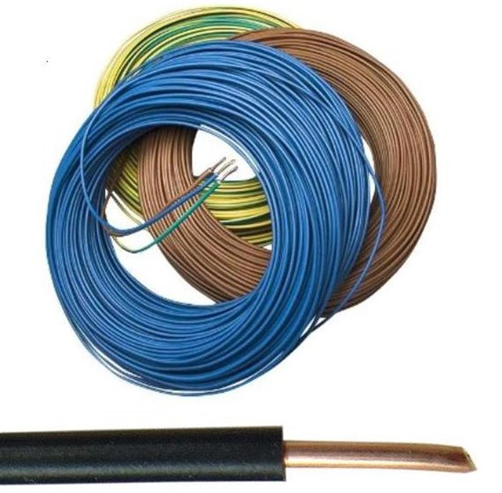 MTO PVL - H07V-U Installation wire - 1X1,5MM2, blue, PVC