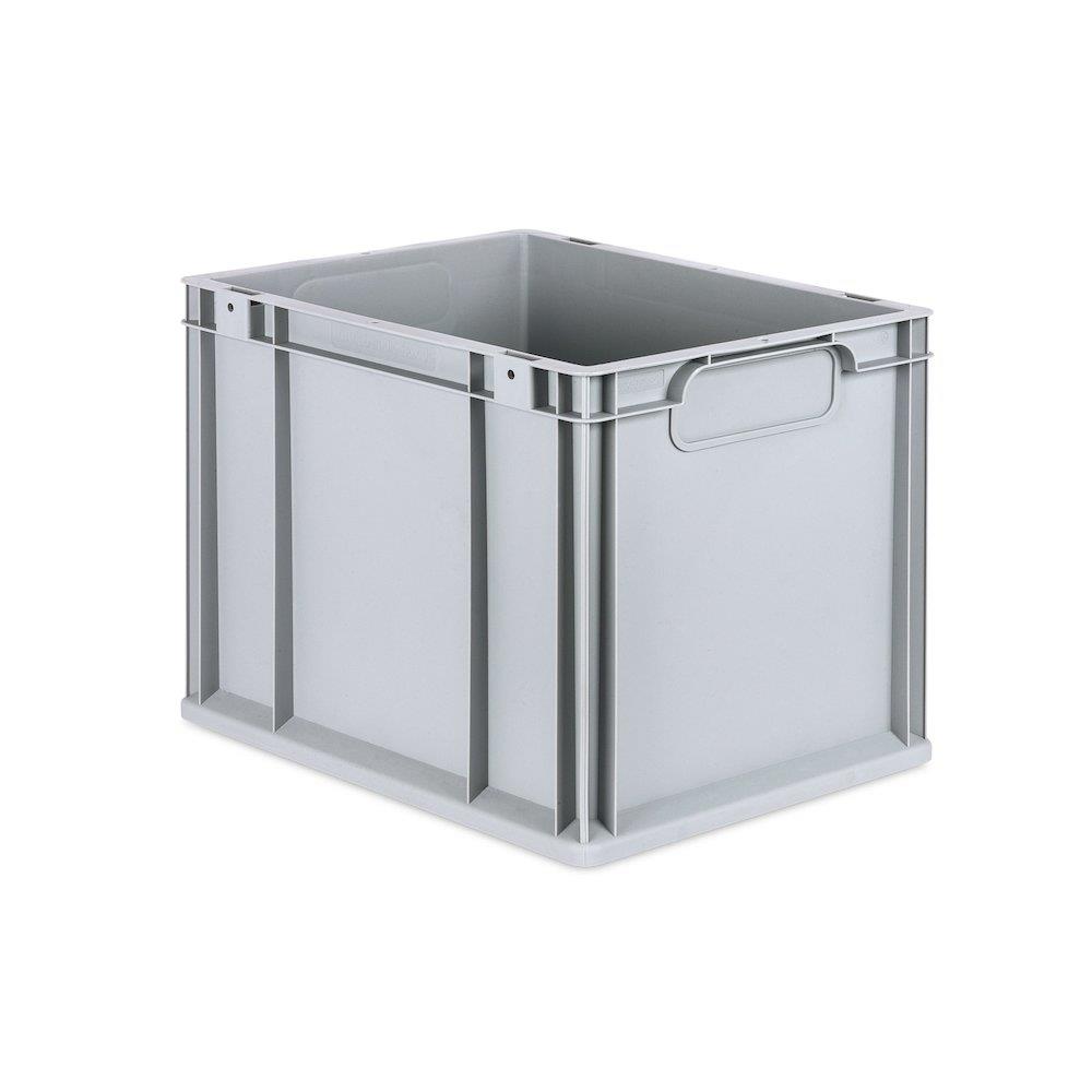 Müller Eurobox NextGen Economy Storage Box with closed handle grey - 400mm, 300mm, 320mm