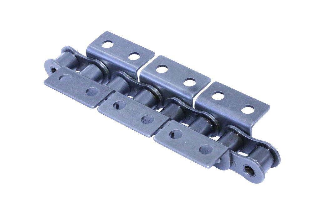 MXT Simplex Attachment chain 10B-1 - 5/8", WK2, 15.875mm, angle, two holes, both sides